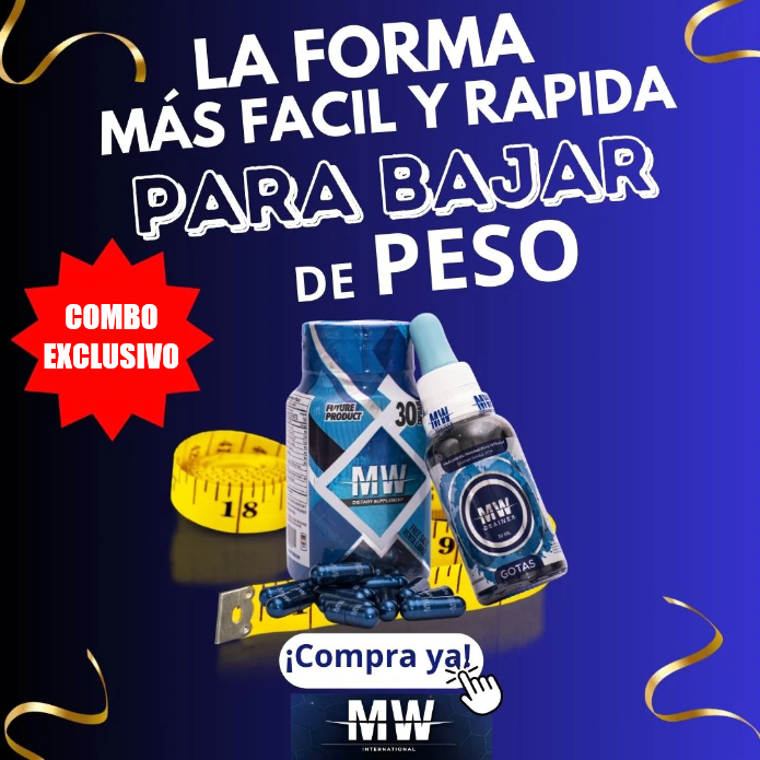 COMBO MW CAPSULAS Y DRENADOR